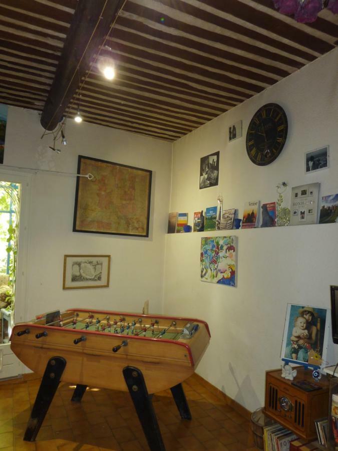 Gite Fa Mille Maison Bleu Robion en Luberon Exterior photo